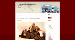 Desktop Screenshot of locationvacancesitalie.com