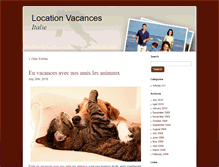 Tablet Screenshot of locationvacancesitalie.com